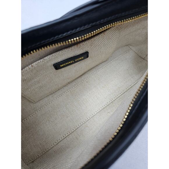 Michael Kors Moore Medium Leather Crossbody Black NWOT - Picture 15 of 16